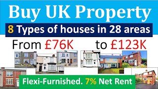 Buy UK Rental Houses Get 7 Net Rent [upl. by Laersi]