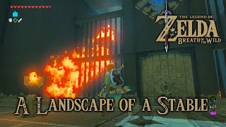 Zelda Breath Of The Wild Playthrough A Landscape Of A Stable Tah Muhl Shrine All Chests [upl. by Mendelson]