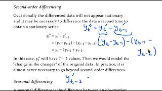 Time Series Forecasting 13 Data Differencing Part 2 [upl. by Frohman]