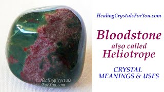 Bloodstone Crystal Meanings amp Uses [upl. by Imelda]