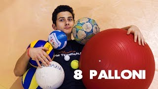 Giocare a Pallavolo con 8 Palloni [upl. by Soble328]