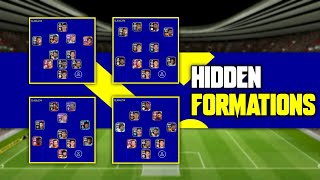 How to get UNAVAILABLE formations  • 424 4132 and 3223 etc • eFootball 22 • The Beginner [upl. by Concordia795]