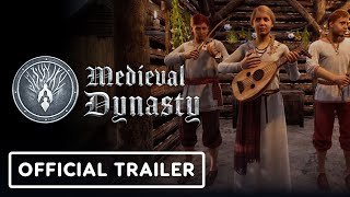 Medieval Dynasty  Official Console Coop Mode Update Gameplay Trailer [upl. by Oinotnas]