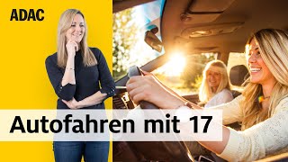 Endlich Autofahren Begleitetes Fahren ab 17  Darauf müsst ihr achten  ADAC  Recht Logisch [upl. by Sclar413]