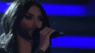 Conchita Wurst  quotRise Like A Phoenixquot First Live Performance [upl. by Miharbi]