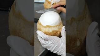 Success or Failure A Young Girls Amazing Coconut Kernel Removal [upl. by Risay]