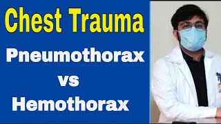 hemothorax vs pneumothoraxMedical Definition  Quick Explainer Videochest traumaTreatment [upl. by Daria]