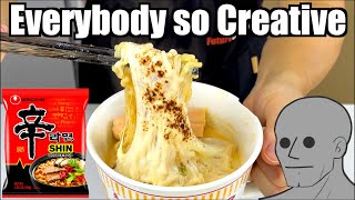 5 Viral Shin Ramen Recipes [upl. by Nasah360]