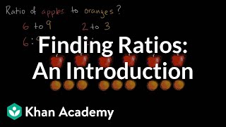 Introduction to ratios  Ratios rates and percentages  6th grade  Khan Academy [upl. by Bellaude]