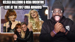 Kelsea Ballerini amp Reba McEntire Singing Legends Live at the 2017 CMA Awards REACTION [upl. by Drawde]