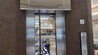 2 Montgomery Hydraulic Elevators Modernized by Schindler at Fair Oaks Mall Fairfax Virginia [upl. by Phillip]