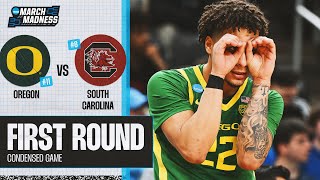 Oregon vs South Carolina  First Round NCAA tournament extended highlights [upl. by Morez]