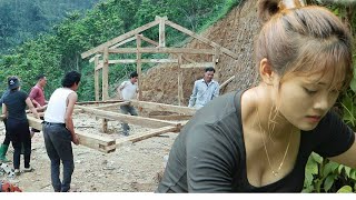 Full video 15day journey to build a thatched roofof a single woman [upl. by Survance]