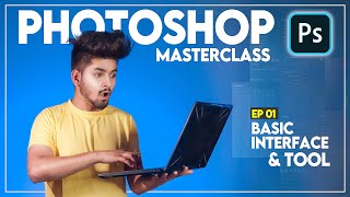 Basic Interface amp Tools of Adobe Photoshop  Photoshop Masterclass ep01 NSB Pictures [upl. by Sumetra]