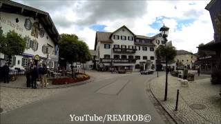 Driving Through Oberammergau Germany [upl. by Valdis]