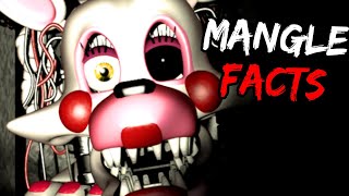 Top 10 Scary FNAF Mangle Facts [upl. by Afra]