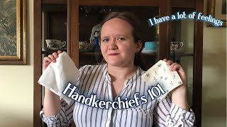 Handkerchiefs 101 A Very Brief Look At The History of Handkerchiefs Plus Two Easy Tutorials [upl. by Asselim326]