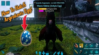 Ark Mobile How To Hatch Argentavis Egg Without Air Conditioner [upl. by Ury668]