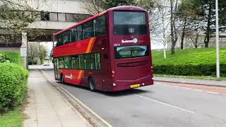 Buses in Swansea 2024 [upl. by Nevla72]