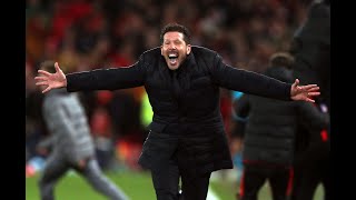 Diego Simeone reactions vs Liverpool [upl. by Cobbie973]