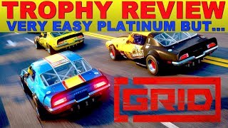 Grid 2019 PS4 Gameplay amp TrophyAchievement Review  Easy amp Fun Platinum [upl. by Phillipe]