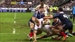 6 Nations Rugby 2014 France vs England 1 Feb Full Match English Commentary [upl. by Violante]