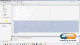 JAVA TUTORIAL Spring 3 security on a JSF 2 example [upl. by Armond]