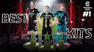 BEST KITS to use in DREAM TEAM  eFootball 2024 Kits [upl. by Haakon247]