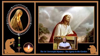 Rosary with Scriptures reading  Sorrowful Mysteries Tuesdays amp Fridays [upl. by Huan]