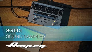 Ampeg  SGTDI  Sound Samples [upl. by Einatirb]