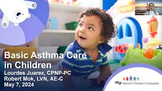 Basics of Asthma Management in Children [upl. by Nodnalb]