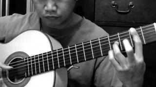 Kastilyong Buhangin  G Canseco arr Jose Valdez Solo Classical Guitar [upl. by Stimson]