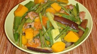 PINOY RECIPE  HOW TO MAKE PINAKBET  ILOCANO STYLE [upl. by Hafital]