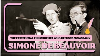 Simone De Beauvoir  The existential philosopher  Minibio [upl. by Yeo]