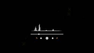 15 Second audio visualizer black screen video music player icon background effects editing mp3 audio [upl. by Notgnihsaw893]