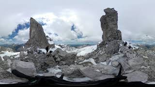 Pyrénées  panorama 360° depuis la Brèche de Roland dans les HautesPyrénées [upl. by Adnamma]