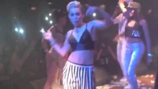 Miley Cyrus Full Twerk Video Juicy J Concert  Violator Dj Big Spade [upl. by Ailyn941]