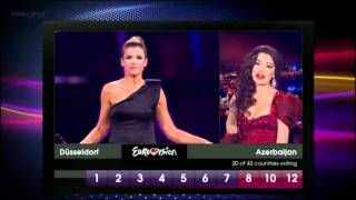 Eurovision 2011 Full Voting BBC [upl. by Hollington289]