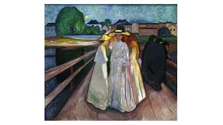 Edvard Munch On the Bridge 1903 [upl. by Neumark13]