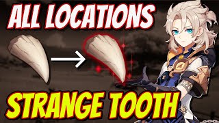 STRANGE TOOTH All Location and how extract it to Vitalized Dragontooth [upl. by Eirased]