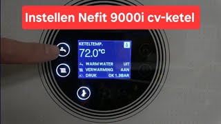 Instellen Nefit 9000i cvketel [upl. by Itsyrk]