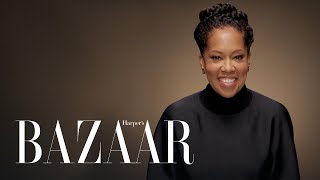 Regina King Recites Her Lines from Legally Blonde 2  All About Me  Harpers BAZAAR [upl. by Ellenohs]