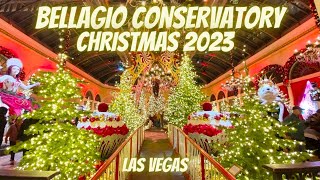 2023 CHRISTMAS DISPLAY  BELLAGIO CONSERVATORY  THE NUTCRACKER AND BALLET [upl. by Assilanna186]