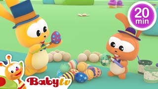 De Paashaas 🐰 🥚  meer kinderliedjes en kinderrijmpjes  Liedjes amp Rijmpjes 🎵 BabyTVNL [upl. by Arret152]