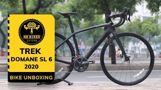 TREK DOMANE SL 6 2020  UNBOXING [upl. by Htaras]