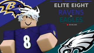 PLAYOFFS Football Fusion  LFG S17 Elite Eight Ravens vs Eagles Highlights [upl. by Dilks]