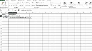 Excel 2013  Mit Kalenderwochen rechnen [upl. by Ailina142]