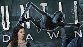 SCARY MONSTER IS SCARY  Until Dawn  Part 9 [upl. by Harrington]