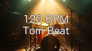 120 BPM Rock Tom Drum Beat [upl. by Llamaj]