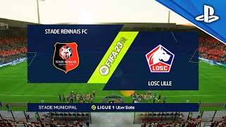 FIFA 23  Rennes vs Lille  Ligue 1  4K [upl. by Amrita]